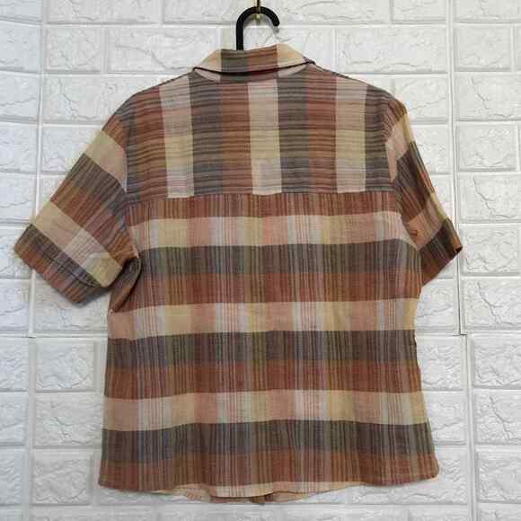 Splended textured button‎ down Plaid Women’s Size M Medium - Picture 5 of 5